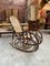 Rocking Chair in Rattan, 1970s 1