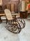 Rocking Chair in Rattan, 1970s 4