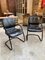Leather Strafor Armchairs, 1990s, Set of 2 1