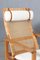 2254 Oak Sled Lounge Chair in Cane by Borge Mogensen, 1956, Denmark, Immagine 2
