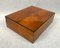 Biedermeier Style Decorative Box in Walnut Veneer, South Germany, 1900s, Image 4