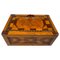 Large Historicism Box in Different Hardwoods, South Germany, 1800s, 1