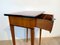 Biedermeier Side Table with Drawer in Cherry Veneer, South Germany, 1820s, Image 11