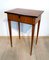 Biedermeier Side Table with Drawer in Cherry Veneer, South Germany, 1820s, Image 2