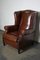 Fauteuil club vintage en cuir couleur cognac, Pays-Bas 3