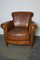 Club chair vintage in pelle color cognac, Paesi Bassi, Immagine 2