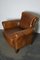 Club chair vintage in pelle color cognac, Paesi Bassi, Immagine 10