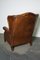 Vintage Dutch Cognac Colored Leather Club Chair, Image 6