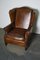 Club chair vintage in pelle color cognac, Paesi Bassi, Immagine 4