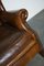 Vintage Dutch Cognac Colored Leather Club Chair, Image 14