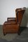 Club chair vintage in pelle color cognac, Paesi Bassi, Immagine 5