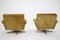 Swivel Chairs in Suede Leather by Georg Thams, Denmark, 1970s, Set of 2 3