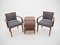 Art Deco Chairs and Armchair Set by Tatra Pravenec, Czechoslovakia, 1930s 11