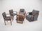 Art Deco Chairs and Armchair Set by Tatra Pravenec, Czechoslovakia, 1930s 2