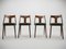 Dining Chairs, Czechoslovakia,1960s, Set of 4 3