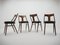 Dining Chairs, Czechoslovakia,1960s, Set of 4 12
