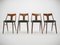 Dining Chairs, Czechoslovakia,1960s, Set of 4 2