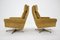 Swivel Chairs in Suede Leather by Georg Thams, Denmark, 1970s, Set of 2 2