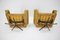 Swivel Chairs in Suede Leather by Georg Thams, Denmark, 1970s, Set of 2 8