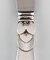 Georg Jensen Cactus Dinner Knife in Sterling Silver and Stainless Steel, Image 3