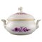 Large Antique Meissen Lidded Tureen In Hand-Painted Porcelain 1