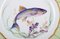 Royal Copenhagen Fish Plate with Green Edge, Gold Decoration and Fish Motif 2