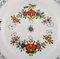 Antiker Meissen Teller aus handbemaltem Porzellan mit Blumenmotiv 2