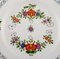 Assiette Antique Meissen en Porcelaine Peinte à la Main Décorée de Fleurs 2