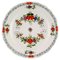 Antiker Meissen Teller aus handbemaltem Porzellan mit Blumenmotiv 1
