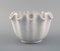 Carrara Ceramic Vases or Bowls with Wavy Edge by Wilhelm Kåge for Gustavsberg, Set of 2, Image 2