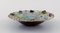 Louise Arnaud for Limoges, Bronze Bowl with Enamel Work, 1940s, Image 2