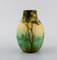 Vase in Ceramic with River Landscape by Amalric Walter for Nancy 2