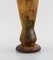 Daum Freres, Nancy, Vase in Mouth Blown Art Glass with Flowers, Image 4