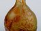 Antique Emile Gallé Vase in Light Frosted and Amber Colored Art Glass, Image 5