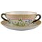 Royal Copenhagen Flora Danica Bouillon Cup with Saucer in Hand-Painted Porcelain 1