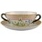 Royal Flora Flora Danica Bouillon Tasse mit Untertasse aus handbemaltem Porzellan 1