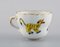 Antique Meissen Coffee Cup with Saucer in Hand-Painted Porcelain, Circa 1900 3
