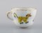 Antique Meissen Coffee Cup with Saucer in Hand-Painted Porcelain, Circa 1900, Image 3