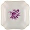 Antique Meissen Bowl in Hand-Painted Porcelain with Purple Flowers, Image 1