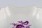 Antique Meissen Bowl in Hand-Painted Porcelain with Purple Flowers, Image 4