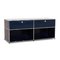 Dark Blue Metal Office Sideboard Cabinet from USM Haller, Image 1