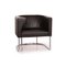 Dark Brown Leather Armchair from de Sede 1