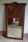 Large Antique Oak Mirror 3