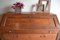 Antique Oak Desk with Stool 10