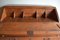 Antique Oak Desk with Stool, Image 8