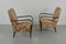 Swedish Modern Sculptural Armchairs, 1950s, Set of 2, Image 2