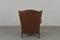 Vintage Wing Leather Lounge Armchair, 1970s, Image 10