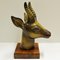 Vintage Swedish Stoneware Deer Head by Gunnar Nylund for Rörstrand, 1940s 6