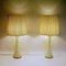 White Glass Table Lamps by Berndt Nordstedt for Bergboms, Sweden, 1960s, Set of 2, Image 2