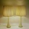 White Glass Table Lamps by Berndt Nordstedt for Bergboms, Sweden, 1960s, Set of 2 7